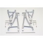 ALUMINIUM FRONT UPPER & LOWER SUSPENSION ARM (FOR E-REVO 560871, REVO, SUMMIT) --ER5455