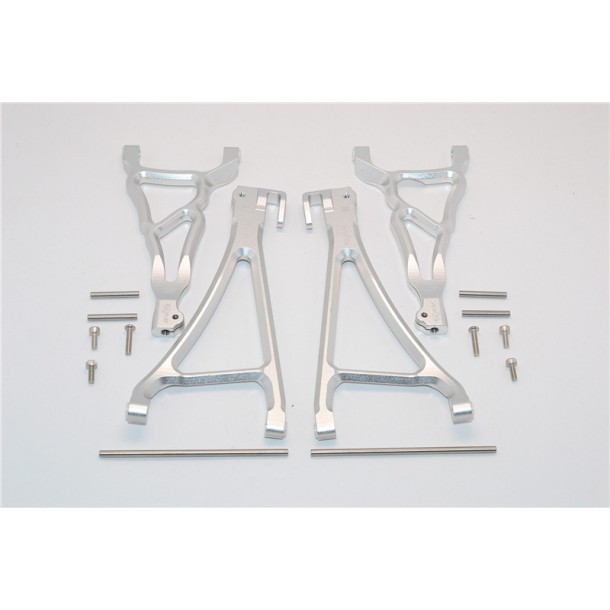 ALUMINIUM FRONT UPPER & LOWER SUSPENSION ARM (FOR E-REVO 560871, REVO, SUMMIT) --ER5455