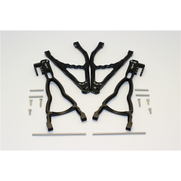 ALUMINIUM REAR UPPER & LOWER SUSPENSION ARM (FOR E-REVO 560871, REVO, SUMMIT) --ER5657