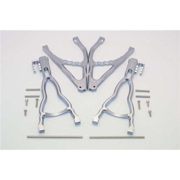 ALUMINIUM REAR UPPER & LOWER SUSPENSION ARM (FOR E-REVO 560871, REVO, SUMMIT) --ER5657