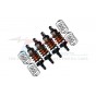 6061 ALLOY FRONT (58MM)+REAR (60MM) OIL FILLED ULTRA SHOCKS--GT5860FR