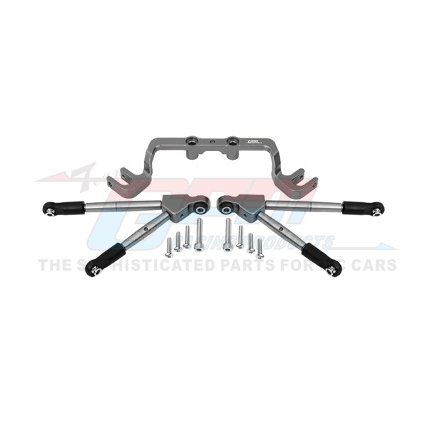 ALUMINUM FRONT TIE RODS WITH STABILIZER FOR C HUB--HS049F