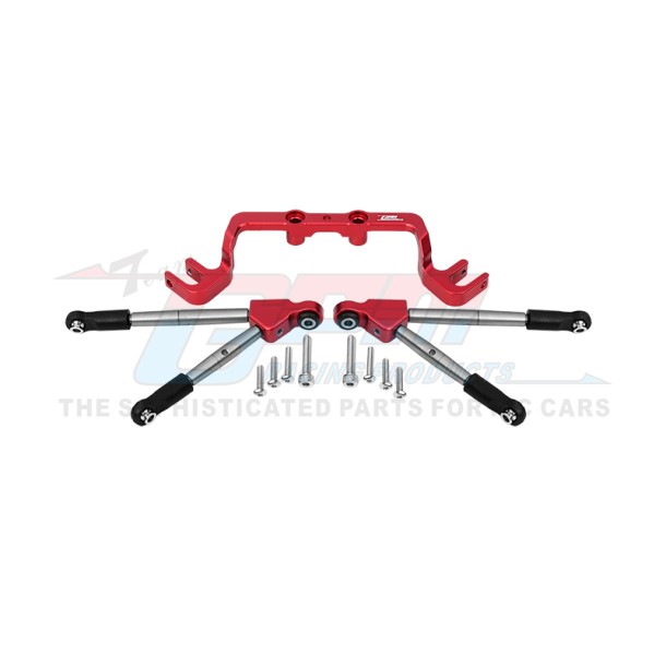 ALUMINUM FRONT TIE RODS WITH STABILIZER FOR C HUB--HS049F