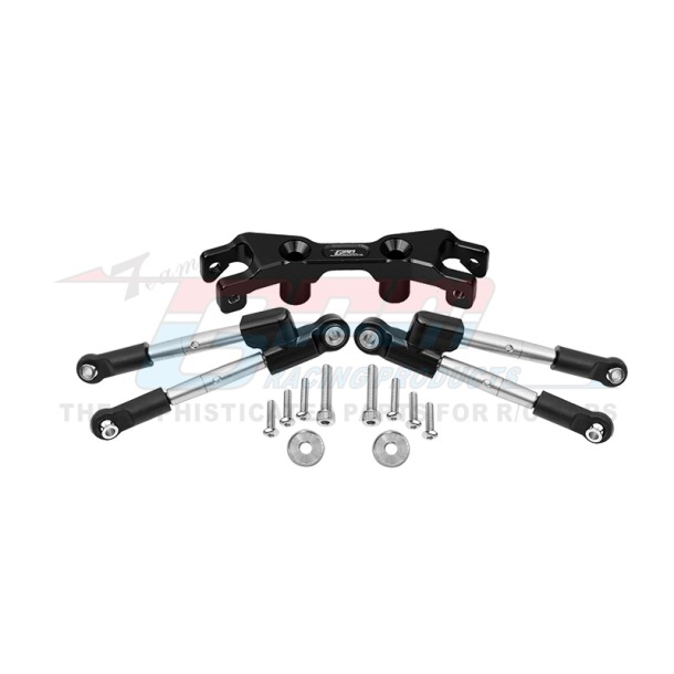 ALUMINUM REAR TIE RODS WITH STABILIZER--HS049R