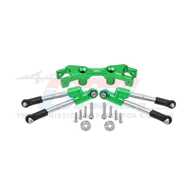 ALUMINUM REAR TIE RODS WITH STABILIZER--HS049R