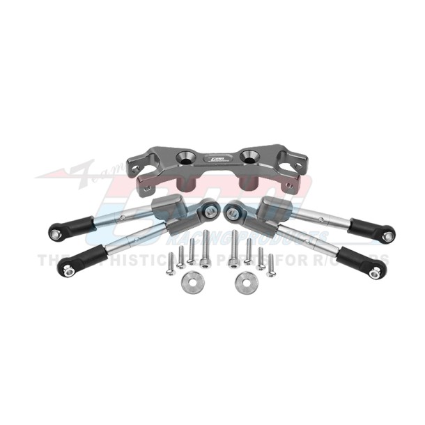 ALUMINUM REAR TIE RODS WITH STABILIZER--HS049R