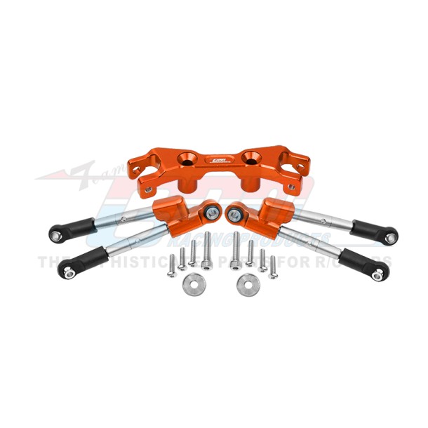 ALUMINUM REAR TIE RODS WITH STABILIZER--HS049R