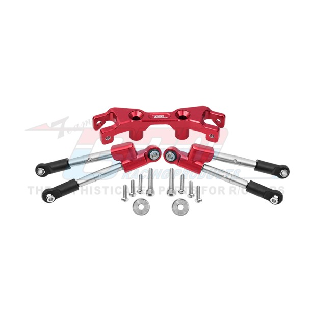 ALUMINUM REAR TIE RODS WITH STABILIZER--HS049R