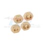 BRASS WHEEL HEXES--LMB010X