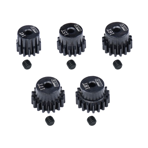 GPM 40Cr Steel Pinion Gear 14T / 15T / 16T / 17T / 18T 0.5M 2mm shaft--LMB014TS-18TS