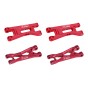 7075 ALLOY FRONT & REAR LOWER ARMS FOR LOSI 1/24 MICRO-B