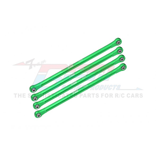 ALUMINUM 7075-T6 UPPER LINK BAR SET--LMT049FRN