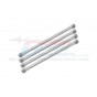 ALUMINUM 7075-T6 UPPER LINK BAR SET--LMT049FRN