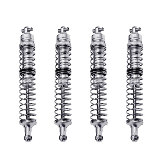 ALUMINUM FRONT AND REAR ADJUSTABLE SPRING DAMPERS (130MM) FOR LOSI 1/8 LMT