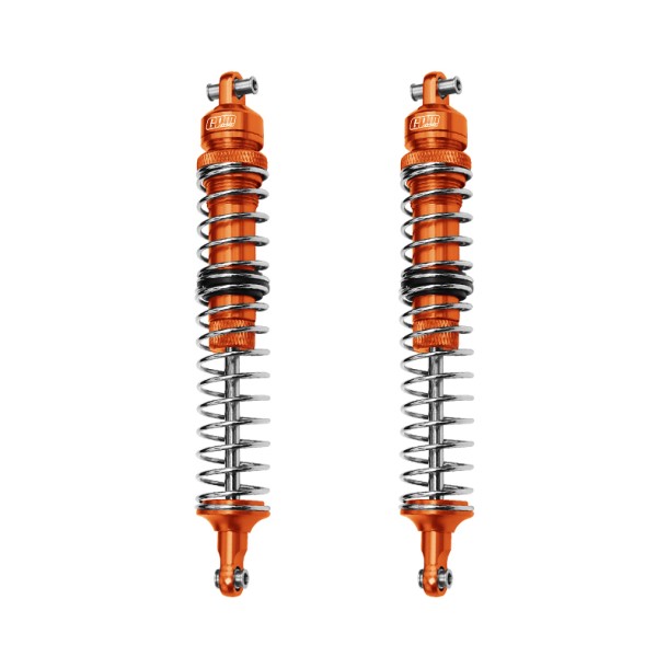 ALUMINUM FRONT/REAR ADJUSTABLE SPRING DAMPERS (130MM)--LMT130F/R