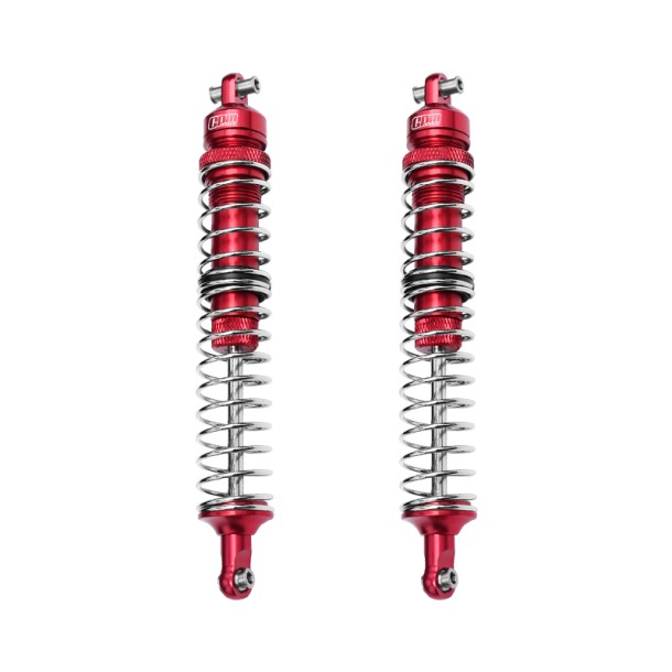 ALUMINUM FRONT/REAR ADJUSTABLE SPRING DAMPERS (130MM)--LMT130F/R