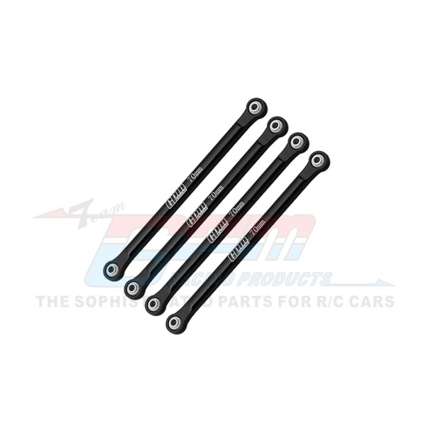 ALUMINUM 7075 LOWER 4-LINK BAR SET--LMTM014FR