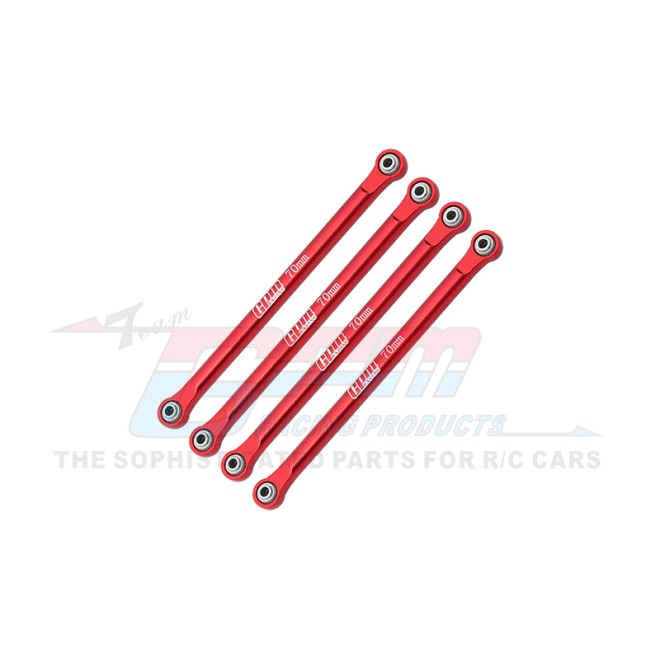 ALUMINUM 7075 LOWER 4-LINK BAR SET--LMTM014FR