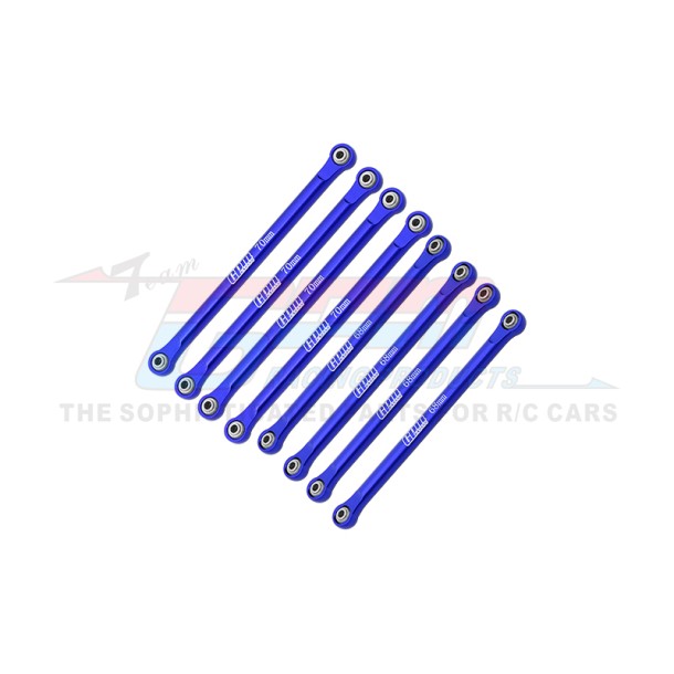 ALUMINUM 7075 UPPER & LOWER LINK BAR SET--LMTM1449FR