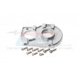 ALUMINUM MOTOR MOUNT PLATE WITH HEAT SINK FINS - 10PC SET--LU4018