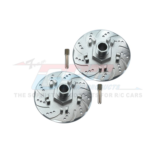 ALUMINUM +6MM HEX WITH BRAKE DISK WITH SILVER LINING--MAI10+6/DISK