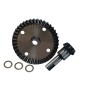 CHROME STEEL DIFF BEVEL GEAR 39T & PINION GEAR 09T--MAK0939TS