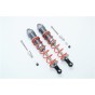 ALUMINUM REAR ADJUSTABLE DAMPERS 135MM