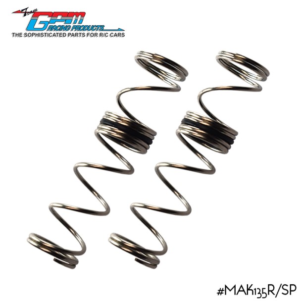 SPARE SPRINGS 1.7MM ( COIL LENGTH ) FOR MAK135RA/RAA REAR SHOCKS