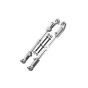 ALUMINUM 7075-T6+STAINLESS STEEL ADJUSTABLE FRONT STEERING TIE ROD--MAK162SN