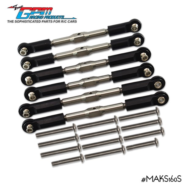 STAINLESS STEEL ADJUSTABLE TIE RODS -25PC SET