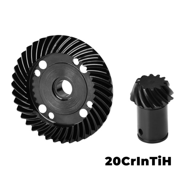 20CrInTiH STEEL FRONT / REAR MAIN DIFF GEAR SET 39/12T SPIRAL FOR ARRMA 1/5 KRATON / OUTCAST 8S EXB