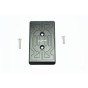 ALUMINUM FRONT CHASSIS PROTECTION PLATE--MAN331F