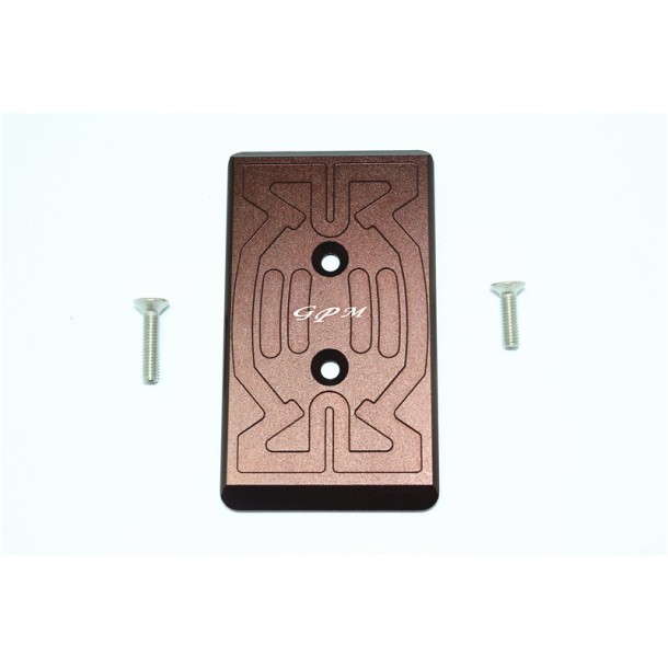 ALUMINUM FRONT CHASSIS PROTECTION PLATE--MAN331F