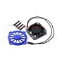 7075 ALLOY MOTOR HEATSINK WITH METAL FRAME COOLING FAN AND PROTECTIVE COVER--MGO018FANA