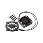 7075 ALLOY MOTOR HEATSINK WITH METAL FRAME COOLING FAN AND PROTECTIVE COVER--MGO018FANA