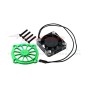 7075 ALLOY MOTOR HEATSINK WITH METAL FRAME COOLING FAN AND PROTECTIVE COVER--MGO018FANA