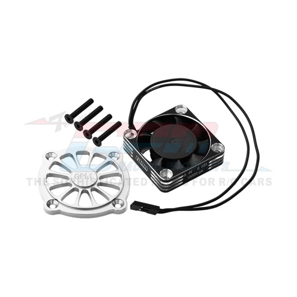 7075 ALLOY MOTOR HEATSINK WITH METAL FRAME COOLING FAN AND PROTECTIVE COVER--MGO018FANA