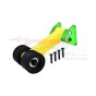 SPECIAL MATERIAL REAR WING MOUNT WITH WHEELIE SET--MGO040R