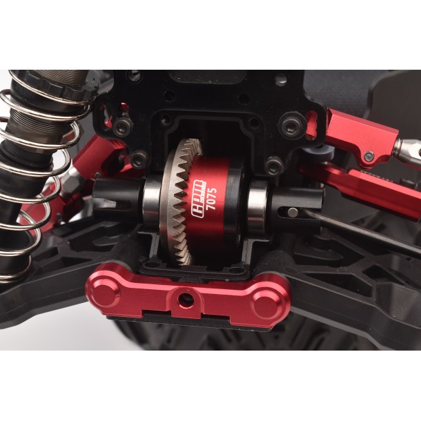 MEDIUM CARBON STEEL+7075 ALLOY FRONT/MIDDLE/REAR DIFF CASE FOR TEKNO 1/10 MT410 2.0 4X4 PRO / SCT410 2.0