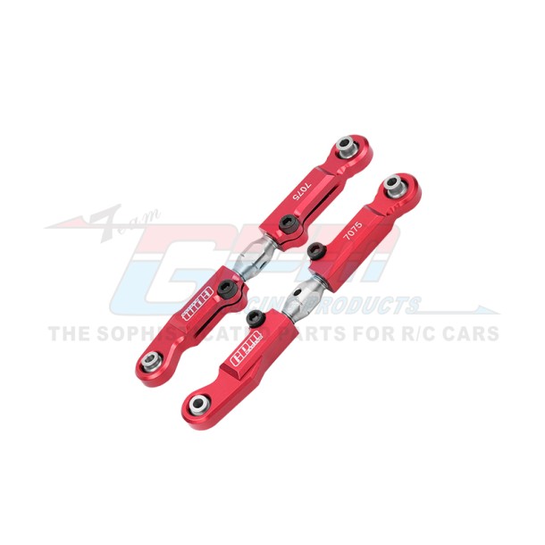 ALUMINUM 7075+STAINLESS STEEL REAR CAMBER LINKS FOR TEKNO 1/10 MT410 2.0 4X4 PRO