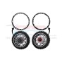 ALUMINUM 7075 FRONT WHEEL REINFORCEMENT RINGS SET--MX0505F