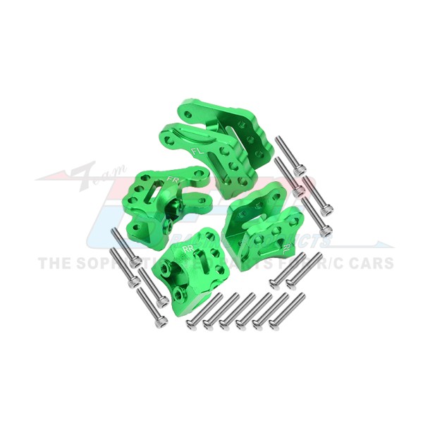 ALUMINUM FRONT&REAR AXLE MOUNT SET FOR SUSPENSION LINKS FOR AXIAL 1/10 RBX10