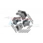 ALUMINUM FRONT&REAR AXLE MOUNT SET FOR SUSPENSION LINKS FOR AXIAL 1/10 RBX10