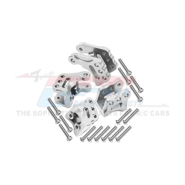 ALUMINUM FRONT&REAR AXLE MOUNT SET FOR SUSPENSION LINKS FOR AXIAL 1/10 RBX10