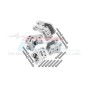 ALUMINUM FRONT&REAR AXLE MOUNT SET FOR SUSPENSION LINKS FOR AXIAL 1/10 RBX10