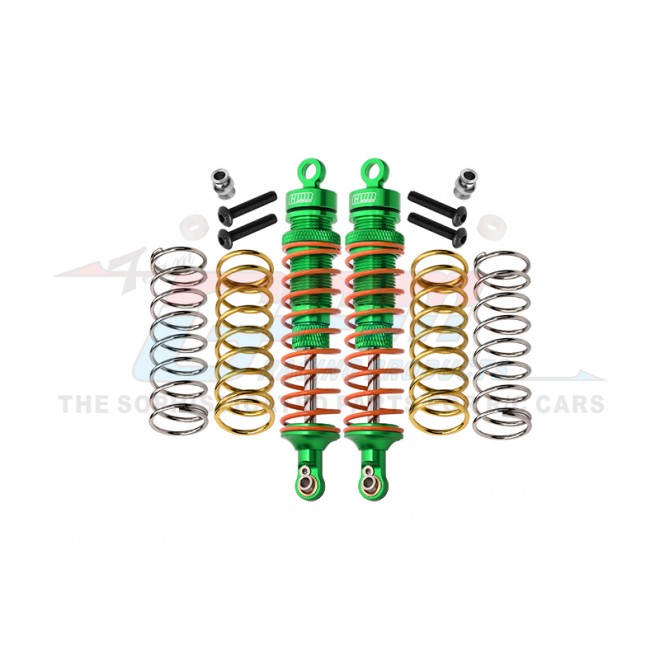 ALUMINUM REAR ADJUSTABLE SHOCKS 102MM -14PC SET--RUS4102R