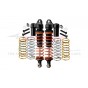 ALUMINUM REAR ADJUSTABLE L-SHAPE PIGGY BACK SHOCKS 102MM -14PC SET--RUS4102R/L