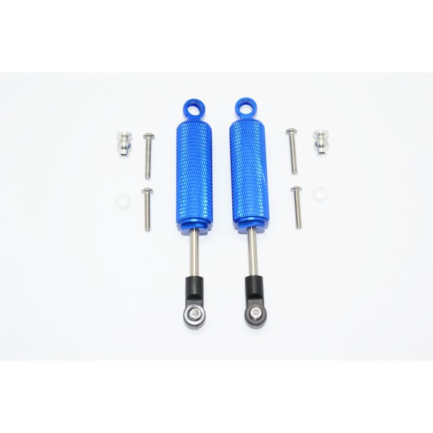 ALUMINIUM FRONT/REAR INTERNAL SHOCKS (92MM) WITH ENGRAVING --SCX2095X