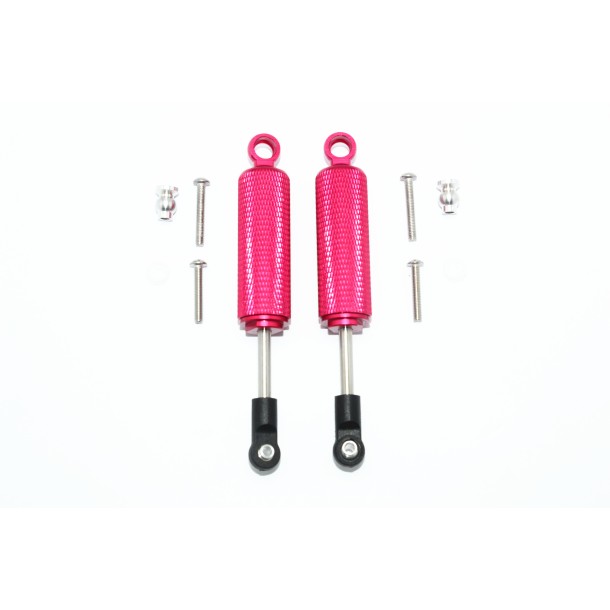 ALUMINIUM FRONT/REAR INTERNAL SHOCKS (92MM) WITH ENGRAVING --SCX2095X