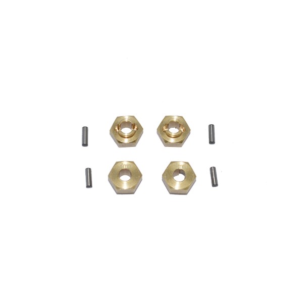 BRASS  HEX ADAPTERS 3MM THICK--SCX24010X/3M